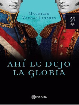 cover image of Ahi le dejo la gloria